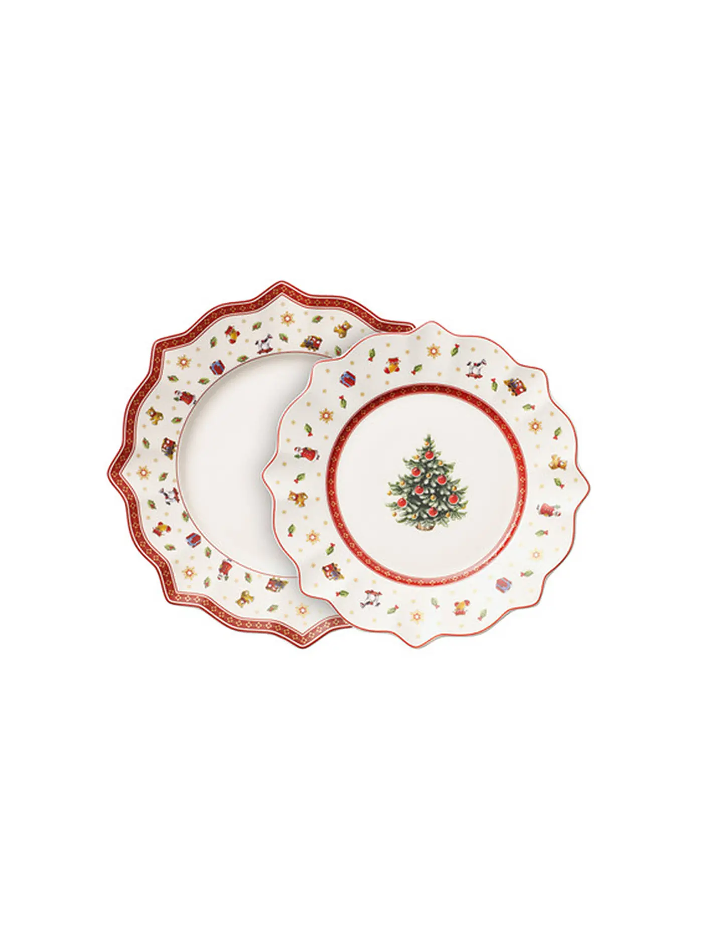 VILLEROY & BOCH | Toy's Delight - Weihnachtsteller Set 8tlg | 